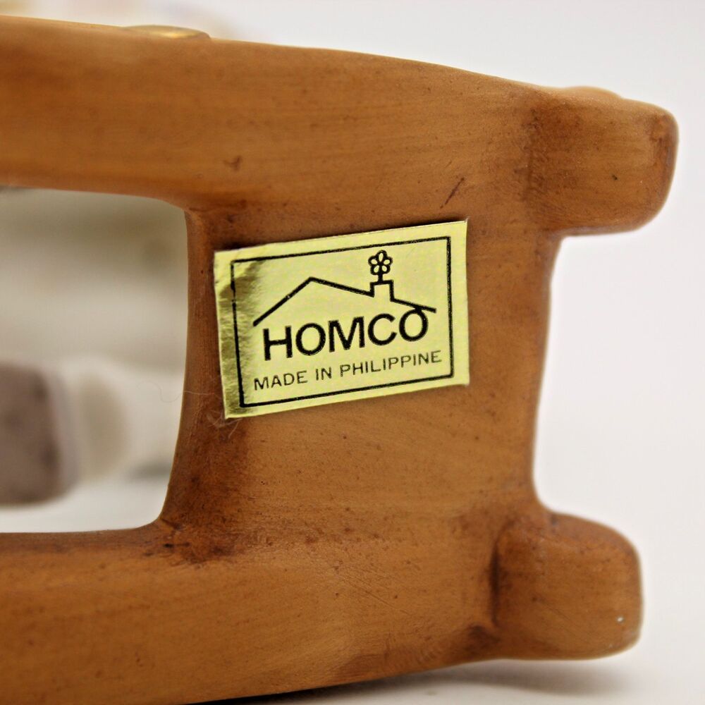 Vintage Homco Carousel Rocking Horse Figurine #1416 - Picture 9 of 10